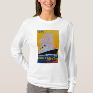 T-shirt Cru PosterEurope d'Oostende Douvres