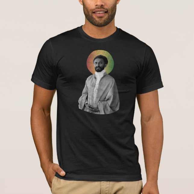 T-shirt Cru saint de Haile Selassie I (Devant)
