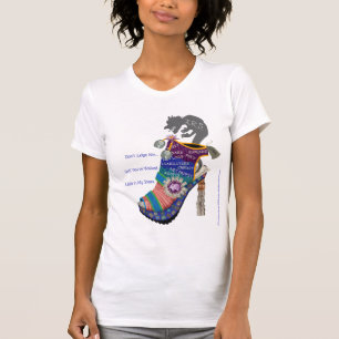 T-shirt Cru T, chaussure de comptable