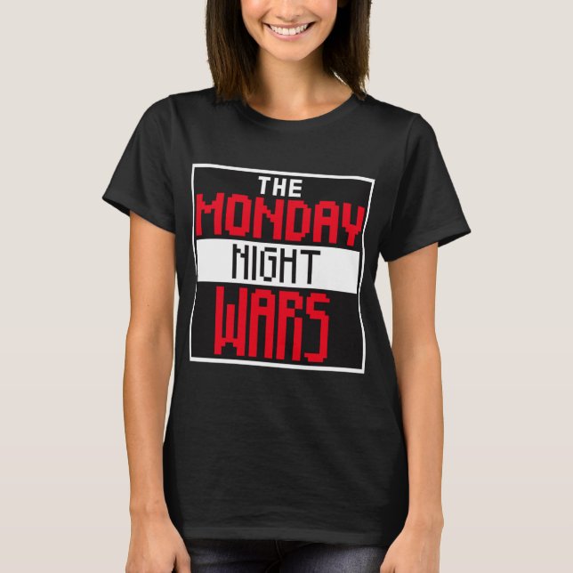 T-Shirt cru WweLes guerres du lundi soir (Devant)