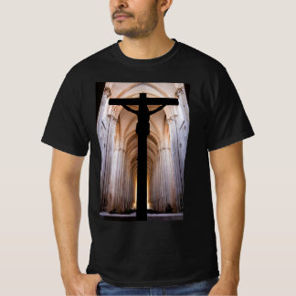 T-shirt Crucifix avec Jésus-Christ. Abbaye gothique d'Alco