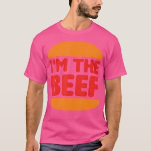 T-shirt Crudo I'M The Beef Unisexe-Adultes Noir