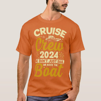 T-shirt Cruise Crew 2024 Nous Ne Savons Pas Seulement Navi