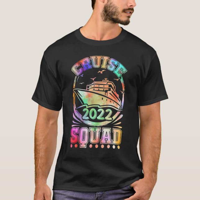T-shirt Cruise Squad 2022 Matching Family Group With Ancho (Devant)