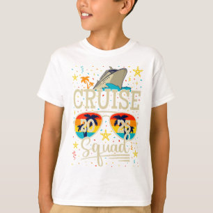 T-shirt Cruise Squad 2025 Cruising Vacation Boy