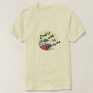 T-shirt Cruisin avec - croisière faite sur commande de