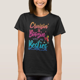 T-shirt Cruisin' et boozin' avec mes seins
