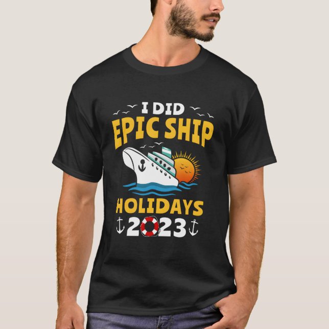 T-shirt Cruising 2023 Trip Ocean Ship Cruise (Devant)