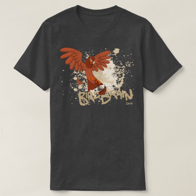 T-shirt Crumbes ornithologie (Design devant)