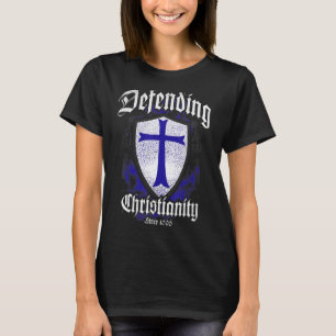 T-shirt Crusader Chevaliers Templier Guerrier De Dieu Défe