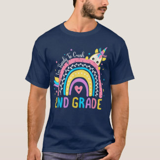 T-shirt Crush 2nd Grade Teachers Students Back To School U