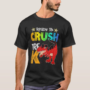 T-shirt Crush PrK Dinosaur Rex Pop It Fidget Retour À Sch