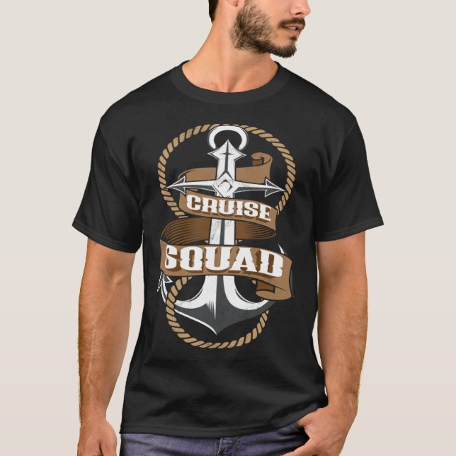 T-shirt Crusie Squad Sailing Graphic (Devant)