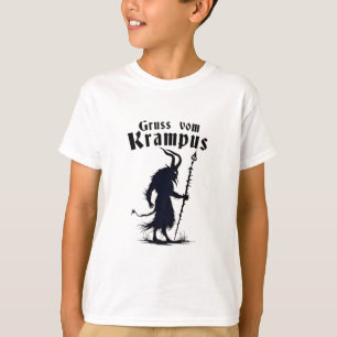 T-shirt Cruss Vom Krampus Noël Noël Noël Noël Diable Éffra