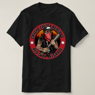 T-shirt Crvena Zvezda Beograd / Star rouge Belgrade