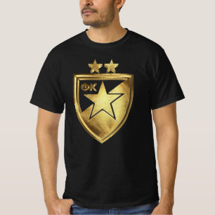 T-shirt Crvena Zvezda Golden Football Amour Serbe