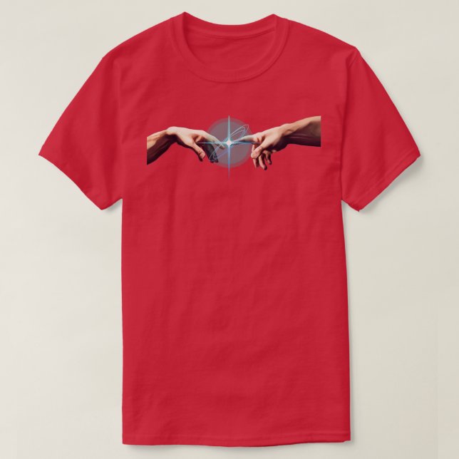 T-shirt cryptic creation of Adam (Design devant)