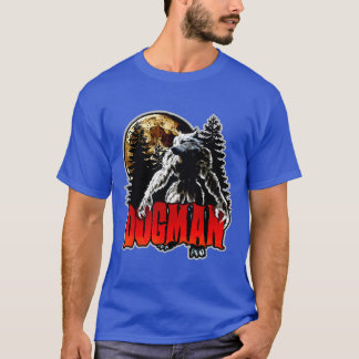 T-shirt Cryptid du monstre de loup-garou de l'Amérique de