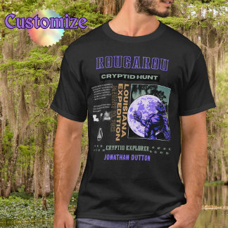 T-shirt Cryptid Rougarou Louisiane