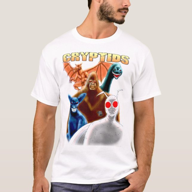 T-shirt Cryptids (Devant)