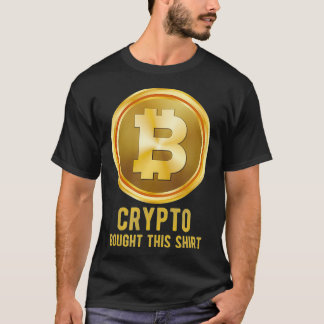 T-shirt Crypto Acheté Ceci, Cryptomonnaie