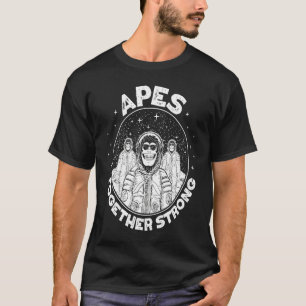 T-shirt Crypto Apes ensemble forts Ape à la lune