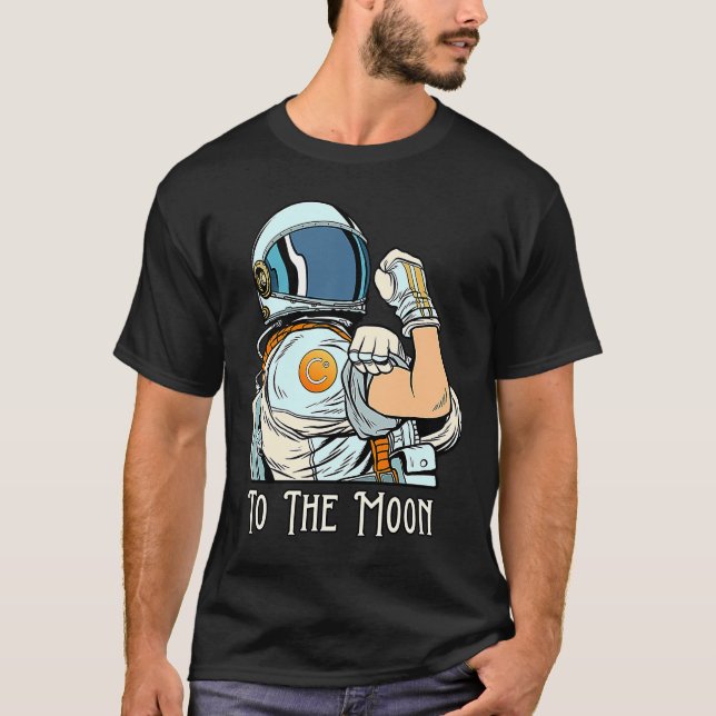 T-shirt Crypto Devise Parler CEL Fun Celsius Nous Pouvons  (Devant)