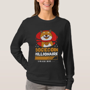 T-shirt Crypto DogeCoin Millionaire Chargement