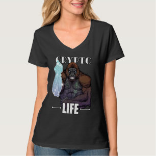 T-shirt Crypto Life Diamond Mains Mèmes Hommes Femmes Papa