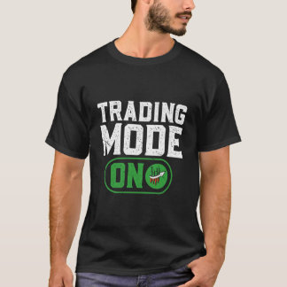 T-shirt crypto-monnaie trader investisseur "mode négociati
