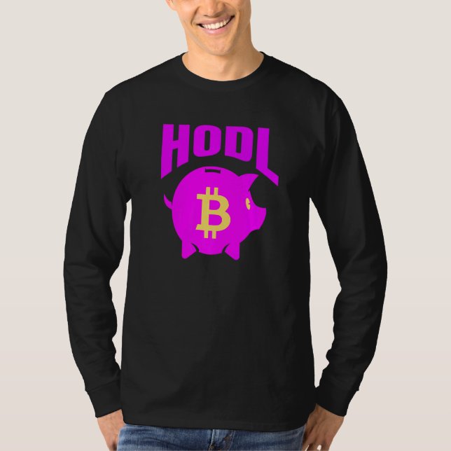 T-shirt Crypto Piggy Bank (Devant)