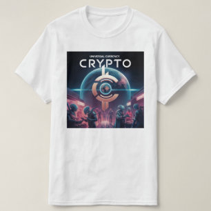T-shirt Crypto Planète Blanc