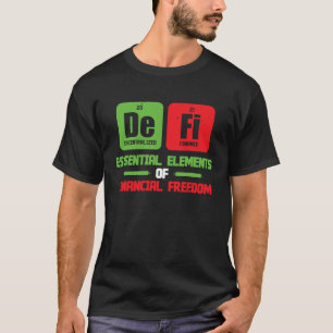 T-shirt Crypto Trader Cryptomonnaie Finance décentralisée