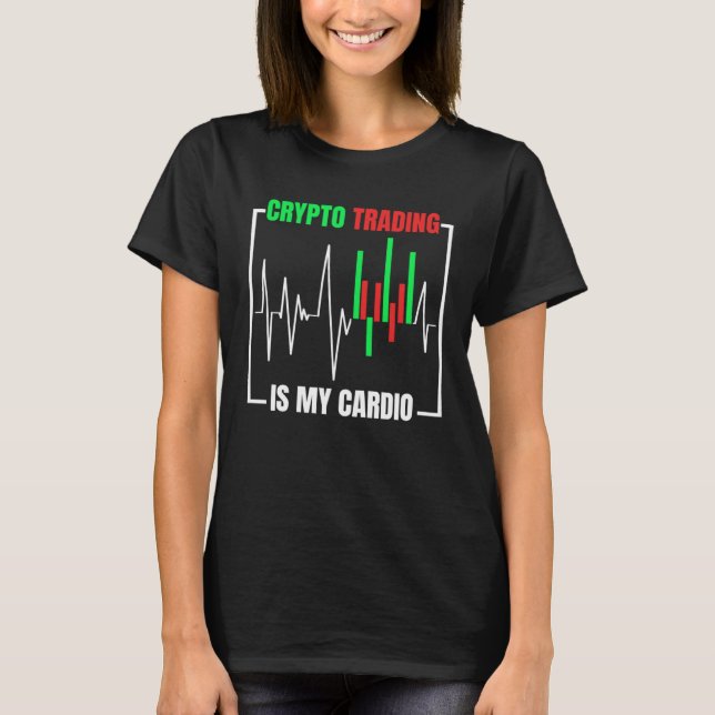 T-shirt Crypto Trading Cryptocurrency Trader (Devant)