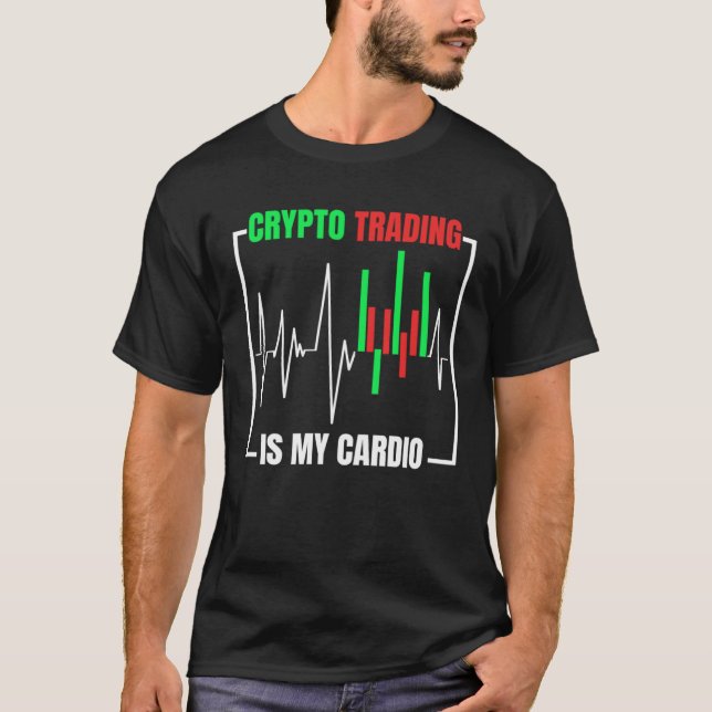 T-shirt Crypto Trading Cryptocurrency Trader (Devant)