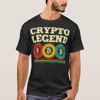 T-shirt CryptoBitcoin pour Crypto Bitcoin amoureux s