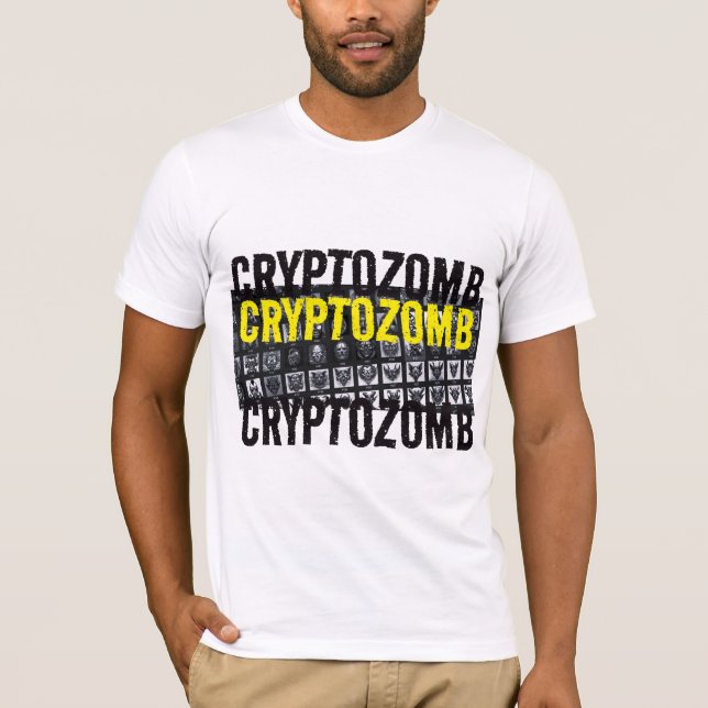 T-SHIRT CRYPTOZOMB (Devant)