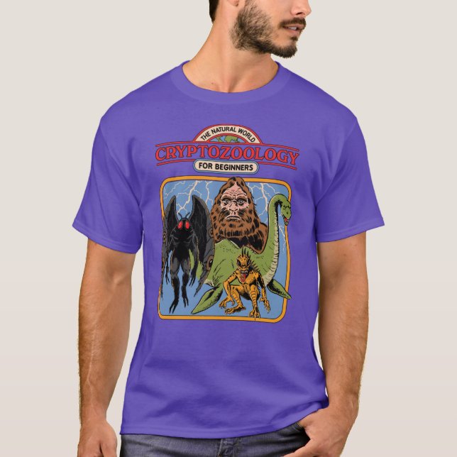 T-shirt Cryptozoology For Beginners family (Devant)