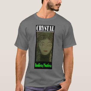 T-SHIRT CRYSTAL INDICA SATIVA