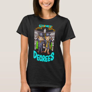T-shirt Cs Obtenir Un Diplôme D'Études Pour L'Élève Scolai