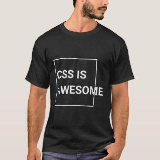 T-shirt Css Est Un Programmateur Informatique Intéressant