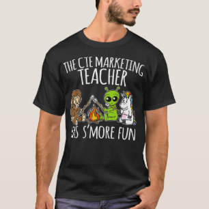 T-shirt CTE Marketing Teacher A Plus Amusant Cadeaux D'Équ