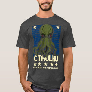 T-shirt Cthulhu Les étoiles ont enfin raison 3