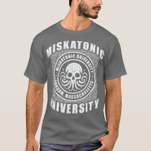 T-shirt Cthulu Et Lovecraft Université Miskatonique
