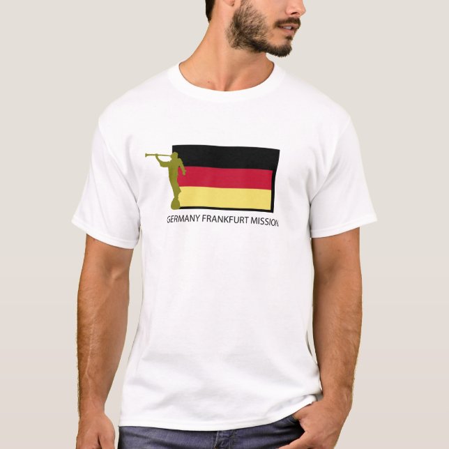 T-SHIRT CTR DE LA MISSION LDS DE L'ALLEMAGNE FRANCFORT (Devant)