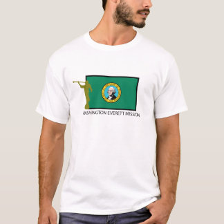 T-SHIRT CTR DE LA MISSION LDS DE WASHINGTON EVERETT