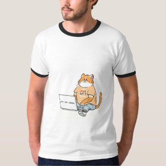 T-shirt Ctrl Cat Delete Funny Cat Laptop Tee