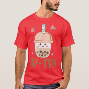 T-shirt Cu tea Cute Kawaii Boba Bubble Tea Toddler Boys Gi