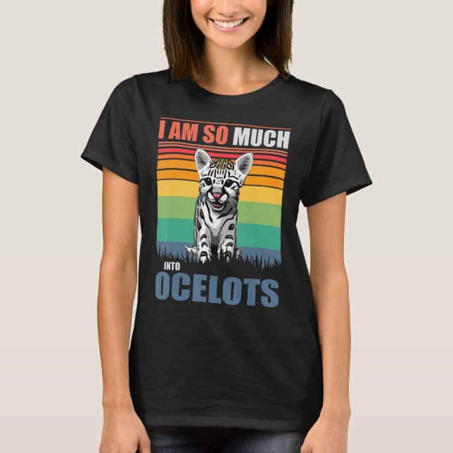 T-shirt Cub Céleste Ocelot (Devant)