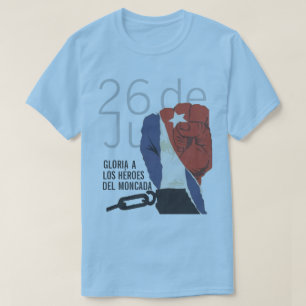 T-SHIRT CUBA 26 DE JULIO